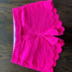 J crew pink shorts